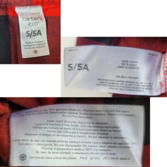 Girls Long Sleeve Shirts Bundle GB Girls & Carter's Size 5 Fall Tops - Picture 6 of 16